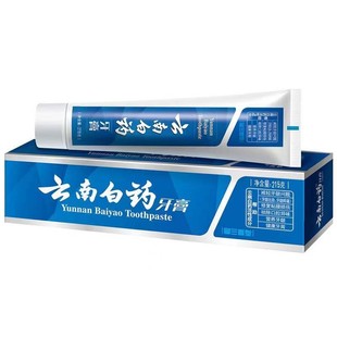 云南白药牙膏留兰香型 215g 口腔牙龈牙周祛除口腔异味出血疼痛