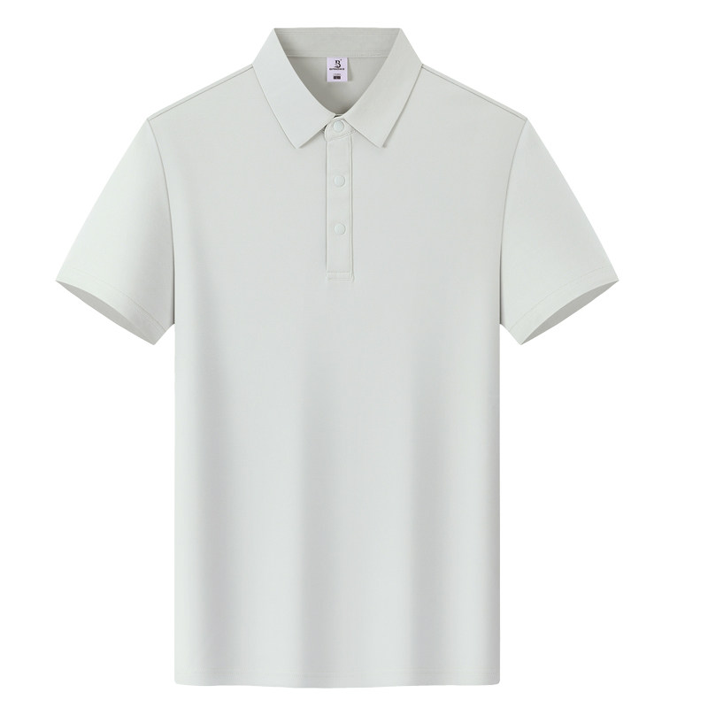 高端速干冰丝POLO衫定制工作服短袖T恤翻领企业团体文化衫印LOGO