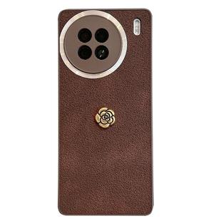 适用于vivox90手机壳x90pro+新款vox90s简约vovox90por十复古vivix90p女款步步高vivo叉九零曲屏viv0全包防摔