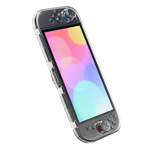 良值(IINE)适用任天堂Switch2 Joycon收纳盒 分体手柄透明磁吸壳 主机保护套收纳包 NS2配件