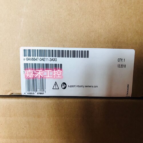 议价西门子HMI/ KTP1000 触摸屏10寸人机界面6AV6647-0AE11-3AX0/