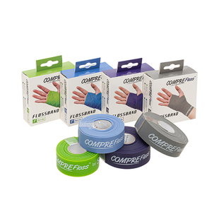 flossband筋膜加压带增压带脚踝绑带运动恢复巫训练健身毒弹力带