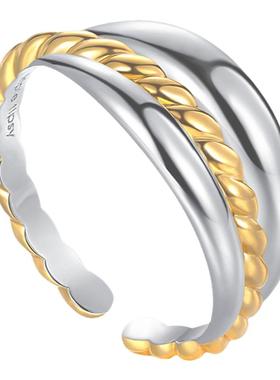 轻奢情侣戒指高级tripletipsy