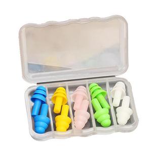 游泳硅胶耳塞专用橡胶隔音宿舍工业防噪盒装防水睡眠降噪超强