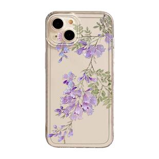 紫藤花手机壳适用opporeno13新中式16小众15/14/findx8pro新款k12x国风11古风10小清新9高级感7透明6妈妈4se5