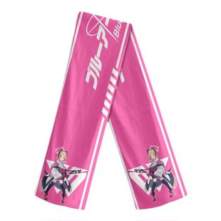 蔚蓝档案围巾二次元周边男女学生秋冬保暖百搭围脖生日礼物定制