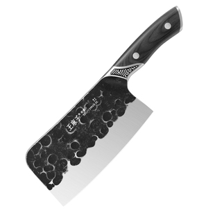 王麻子砍骨刀家用切坎断剁斩肉骨头专用刀屠夫重型加厚商用大菜刀