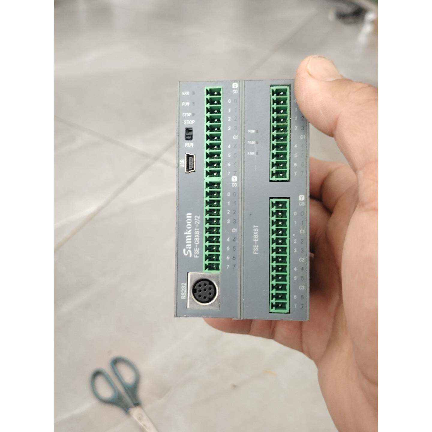 〔议价-可维修〕二手PLC主机FSE-C8X8T-2/2加扩展模块FS  支持检