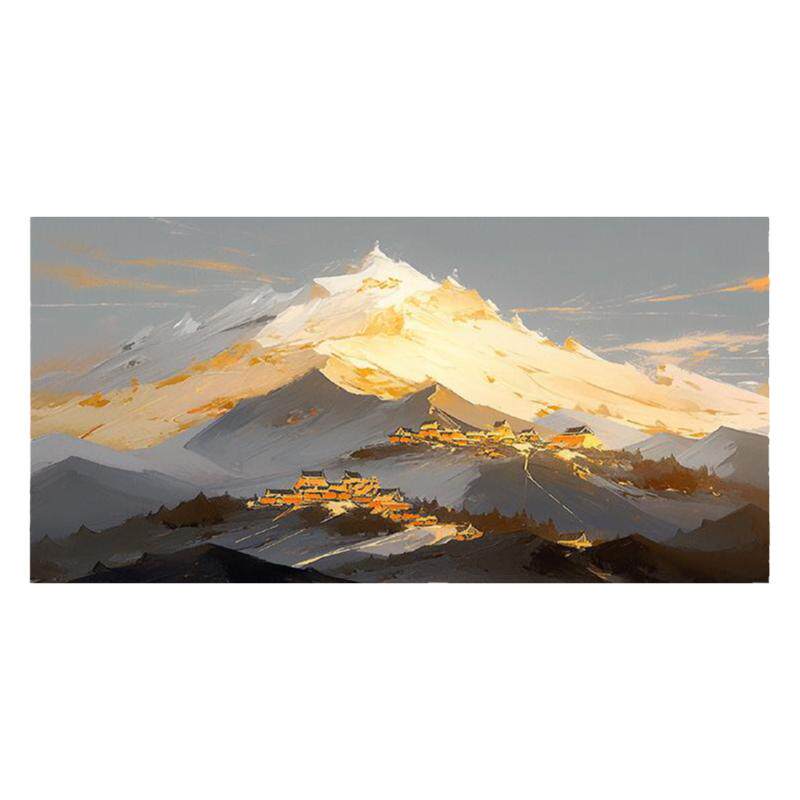 白鹿艺术纯手绘油画大芬村印象画