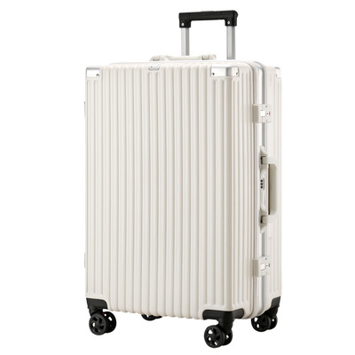 畅旅优品万向轮铝框充电口行李箱