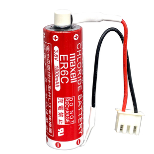 原装maxell/万胜 ER6C AA 3.6V三菱F2-40BL锂电池PLC专用FX2N/1N