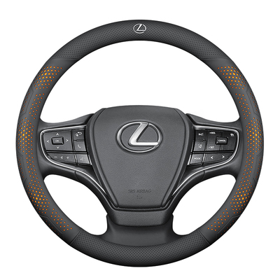 雷克萨斯方向盘套真皮透气防滑
