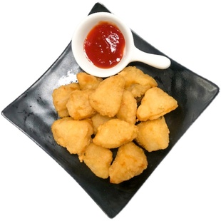 三统万福盐酥杏鲍菇油炸半成品网红零食小吃1kg台湾小吃炸蘑菇