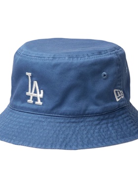 New Era/纽亦华 MLB 洛杉矶道奇队 双面戴 渔夫帽子 盆帽走边帽