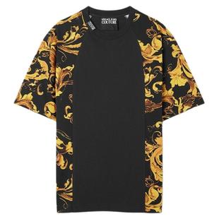 【季末优惠】VERSACE JEANS COUTURE Porcelain Barocco宽松版T恤