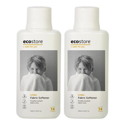 ecostore衣物柔顺剂柑橘味持久香