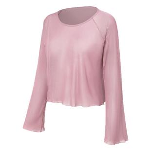 舞之恋舞蹈纱衣女古典舞身韵练功服上衣中国舞形体基训短款罩衫