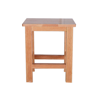 整体耐用学校家用中小学生培训辅导班写字学习实木日字凳靠背椅子