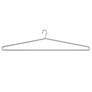 不锈钢家用大衣架晒被子床单专用长衣架宿舍阳台凉晾被套实心加大