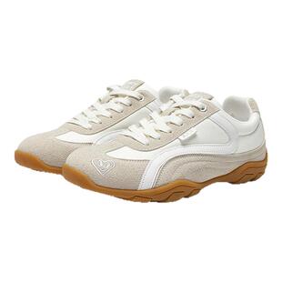 查尔斯桃休闲透气板鞋女款2025爆款时尚简约百搭拼色轻便德训鞋