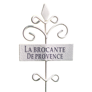 趣味铁艺迷你仿真藤蔓标牌花插小装饰微景观花盆造景插牌创意花园