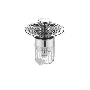 洗手盆脸池漏水塞子弹跳芯下水器配件面盆按压式防返臭小神器通用