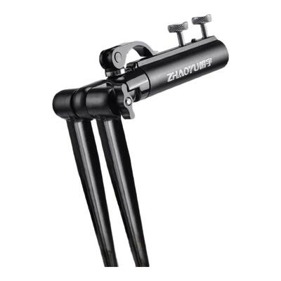 一体式万向炮台地插野钓鱼竿支架