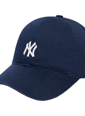 韩国MLB帽子女鸭舌帽棒球帽CP77防晒遮阳帽NY小标LA2026新款