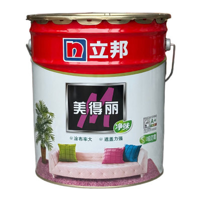 立邦美得丽内墙哑光乳胶漆防霉白
