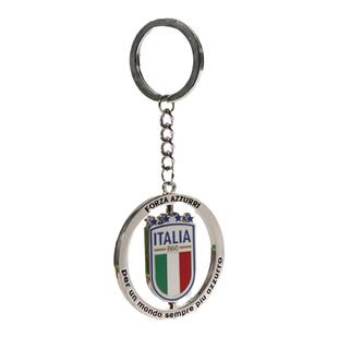 意大利国家队官方商品 | 双面队徽钥匙扣周边 钥匙链挂坠挂件球迷