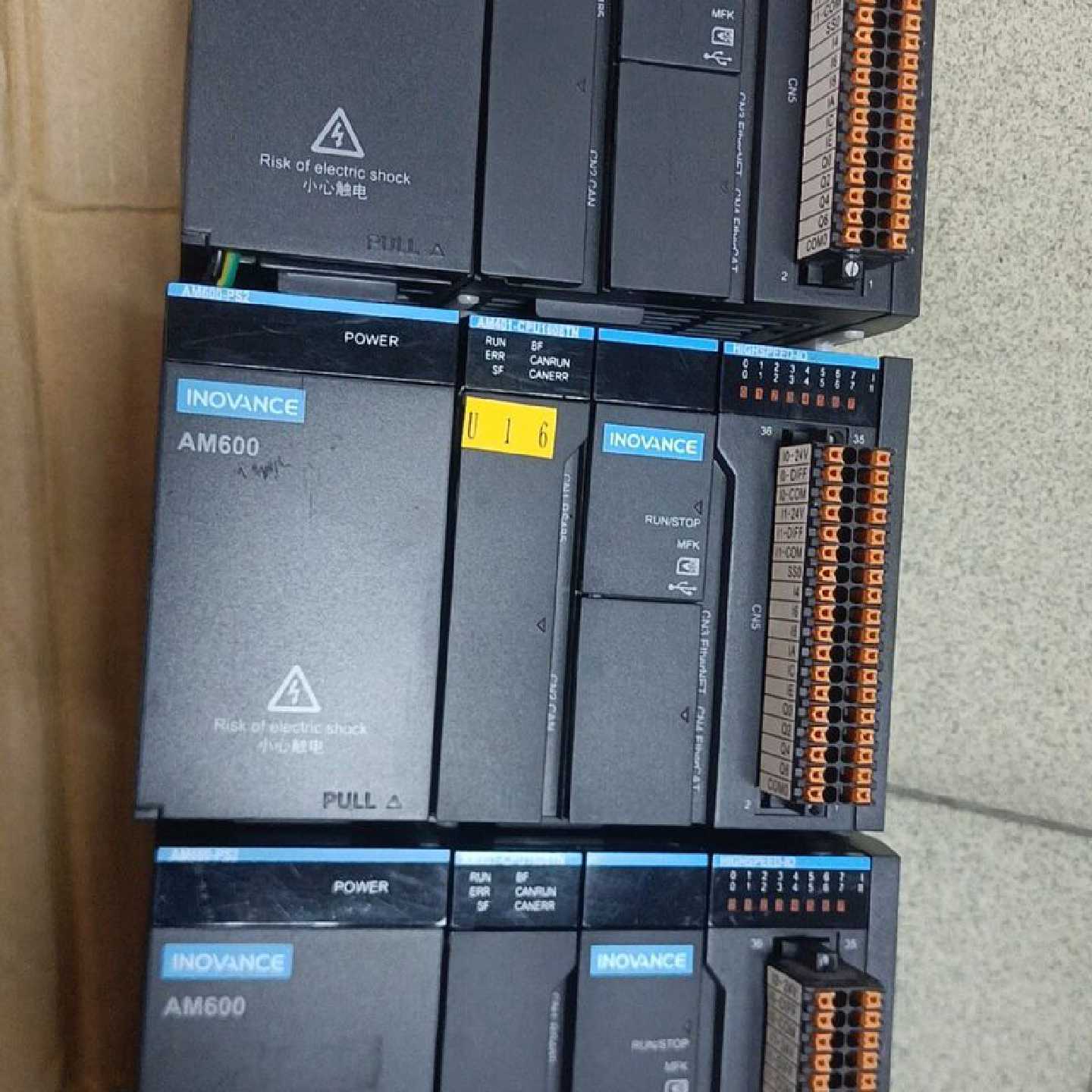 议价汇川总线PLC     电源AM600-PS2主机AM40