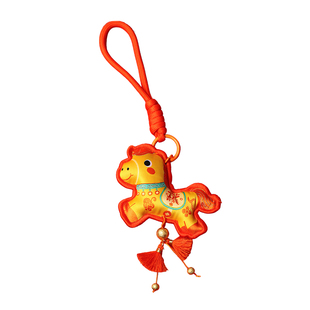 手工原创马年吉祥物马送平安小马挂坠包挂钥匙扣女款流行挂饰礼物