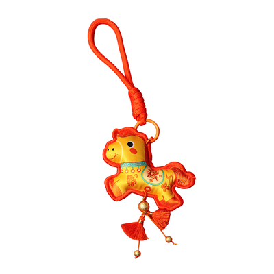 手工原创马年吉祥物马送平安小马挂坠包挂钥匙扣女款流行挂饰礼物