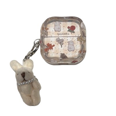 繁花小兔子Freeclip2耳机壳