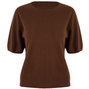 Lavinia 春秋新款100%羊毛宝藏毛衣女套头圆领针织衫Y35Z138S