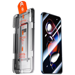 柏奈儿适用红米note13钢化膜13pro全屏5g覆盖舱Redmi小米note11tpro手机保护9新款10无尘仓贴膜note12turbo