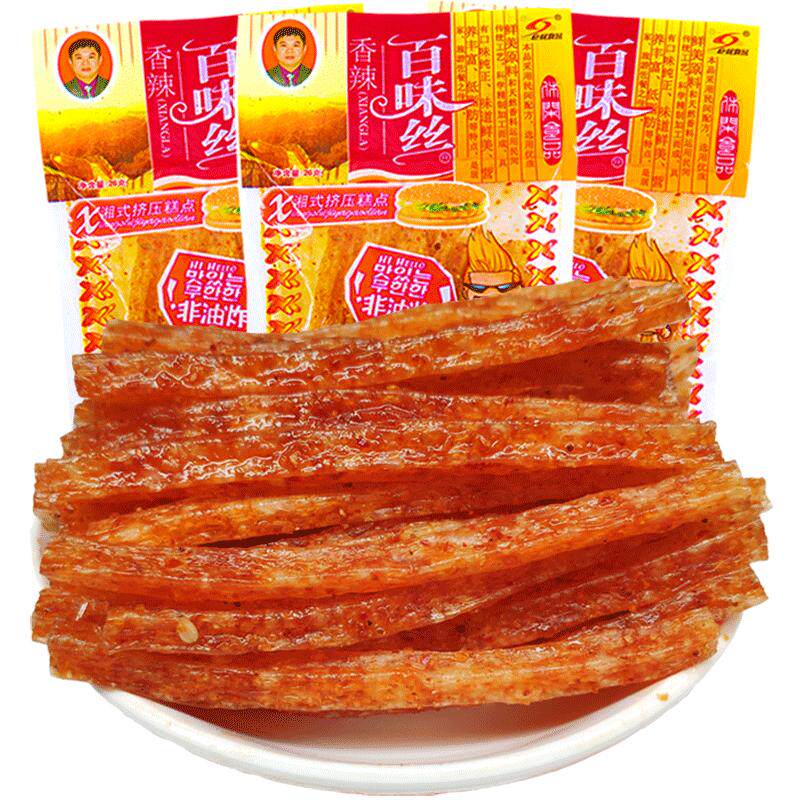 巨龙百味丝麻辣条面筋