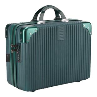 复古轻便手提行李箱16寸密码旅行登机箱小型轻便收纳化妆包14寸女