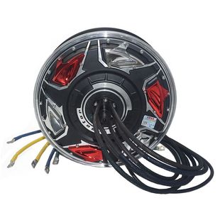 QSMOTOR全顺电机12寸9000W60H五代V5WP电机48-96V电摩电动车电机