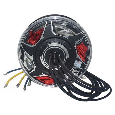 QSMOTOR全顺电机12寸9000W60H五代V5WP电机48-96V电摩电动车电机