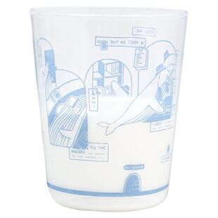 拾杂原创「鲸鱼先生」高硼硅玻璃杯大容量设计感果汁咖啡杯牛奶杯