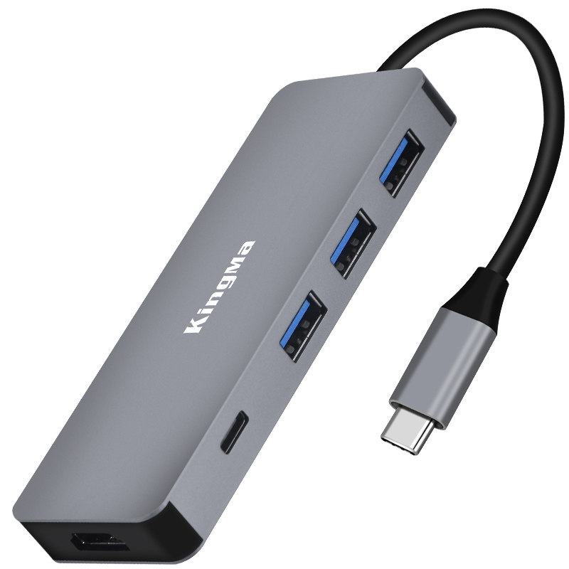 劲码usb拓展坞typec扩展器多接口转换头可充电适用华为苹果macbook笔记本电脑手机平板hdmi电视投屏hub分线器