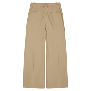 【LESSxSamuel】秋冬高腰显瘦裤子女简约休闲阔腿西装裤2N0E1011A