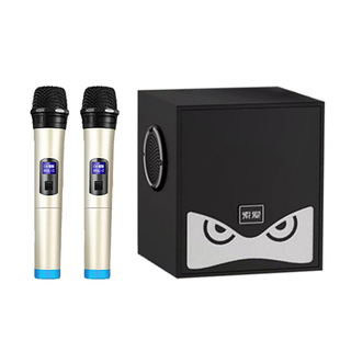 索爱话筒音响一体麦克风家用唱歌k歌蓝牙音箱无线唱歌连电视套装