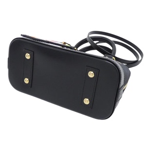 中古LV路易威登女包A级Epi (LV X TM) Alma BB-贝壳水波纹斜挎包