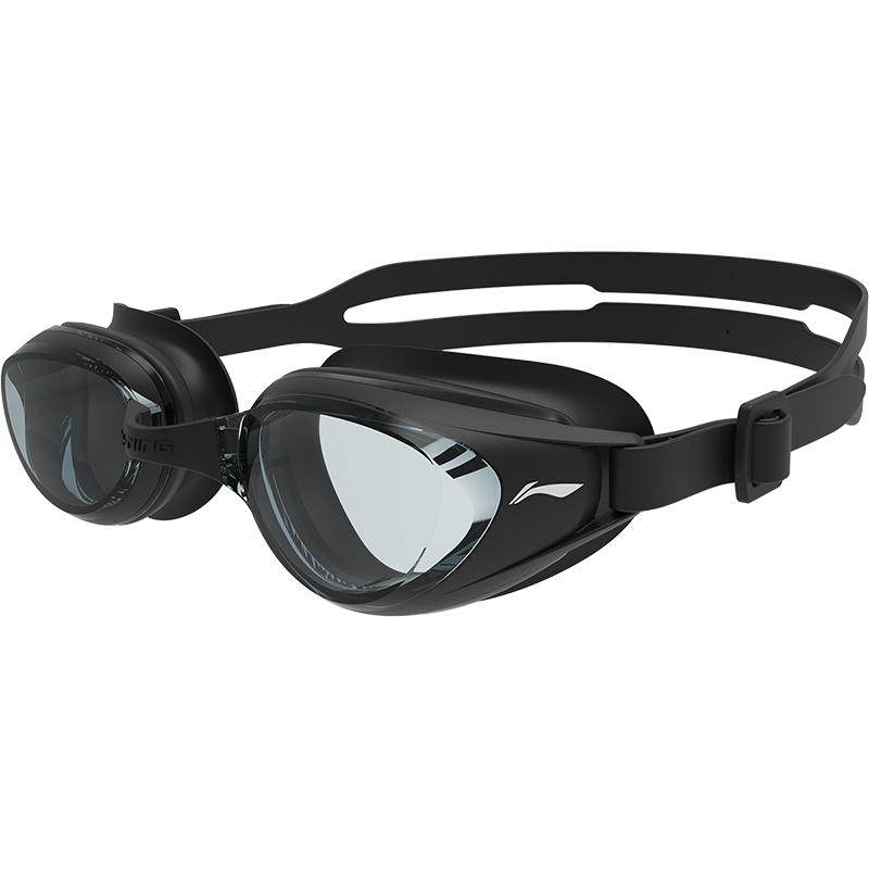 李宁泳镜24新款男女游泳畅游 1.0近视款泳镜专业竞速防水成人泳镜