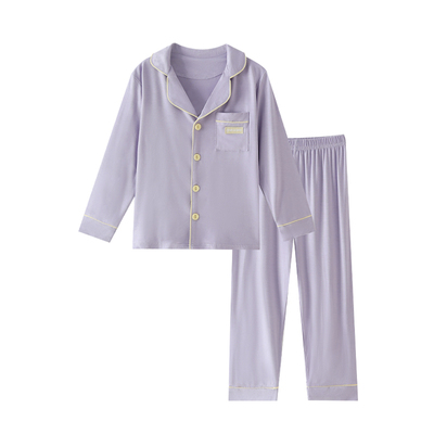 春秋儿童莫代尔亲子睡衣