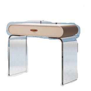 亚克力梳妆台卧室现代简约化妆桌小型网红少女高级化妆桌子