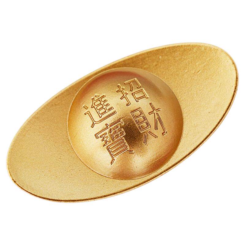 招财进宝实心沙金金元宝金条