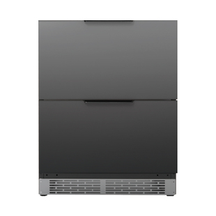 索伊68L台下内嵌入式冷冻冷藏转换冰箱抽屉式高贵风卧式冰箱变频